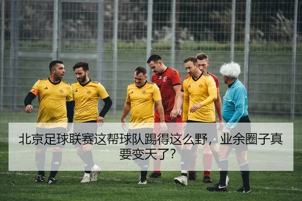 北京足球联赛这帮球队踢得这么野，业余圈子真要变天了？